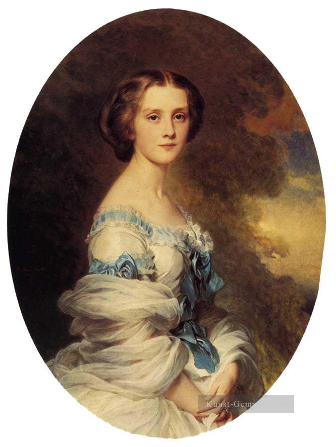 Melanie de Bussiere Comtesse Edmond de Pourtalès Königtum Porträt Franz Xaver Winterhalter Ölgemälde